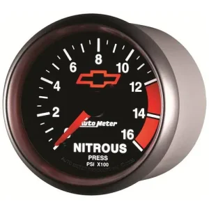 Auto Meter GM Performance 0 To 1600 psi 2-1/16 Inch Nitrous Oxide Pressure Gauge – 3674-00406 - view 2