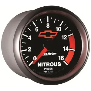Auto Meter GM Performance 0 To 1600 psi 2-1/16 Inch Nitrous Oxide Pressure Gauge – 3674-00406 - view 4