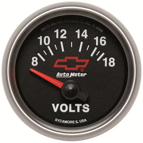 Auto Meter GM Performance 2-1/16 Inch Voltmeter Gauge – 3692-00406