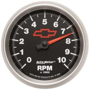 Auto Meter GM Performance 3-3/8 Inch Tachometer Gauge – 3697-00406