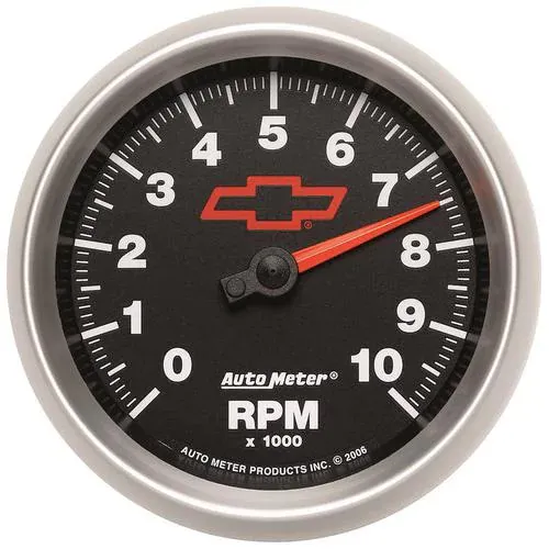 Auto Meter GM Performance 3-3/8 Inch Tachometer Gauge – 3697-00406