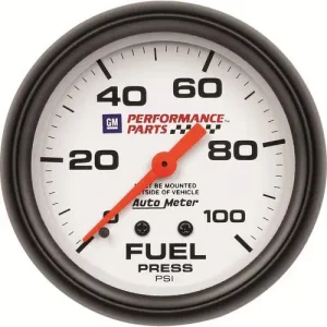 Auto Meter GM Performance 2-5/8 Inch Fuel Pressure Gauge – 5812-00407