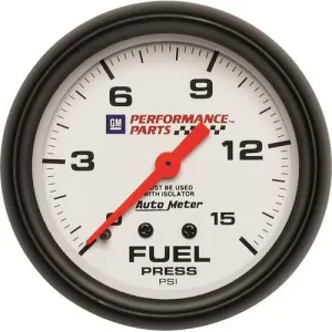 Auto Meter GM Performance 2-5/8 Inch Fuel Pressure Gauge – 5813-00407