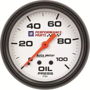 Auto Meter GM Performance 2-5/8 Inch Oil Pressure Gauge – 5821-00407