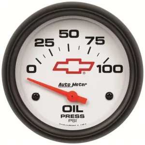 Auto Meter GM Performance 2-5/8 Inch Oil Pressure Gauge – 5827-00406
