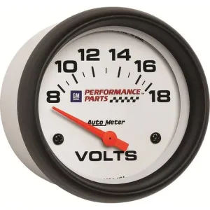 Auto Meter GM Performance Voltmeter Gauge – 5891-00407 - view 2