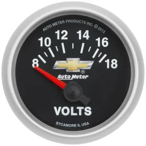 Auto Meter GM Performance 2-1/16 Inch Voltmeter Gauge – 880444