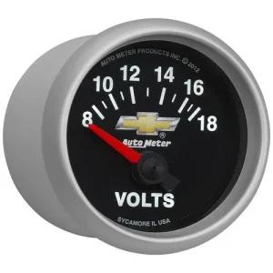 Auto Meter GM Performance 2-1/16 Inch Voltmeter Gauge – 880444 - view 3