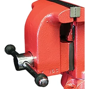 American Forge & Foundry 6-Inch Swivel Bench Vise with Locking Handles and Large Anvil (3942) - view 2