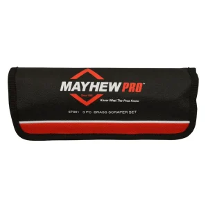 Mayhew Tools 67001 3 Piece Brass Scraper Set - view 2
