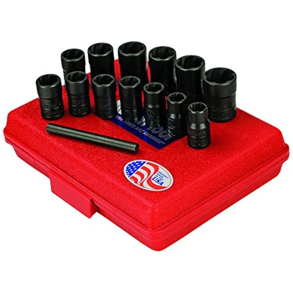 Ken-Tool 13-Piece Twist Socket Set with Case (30106)