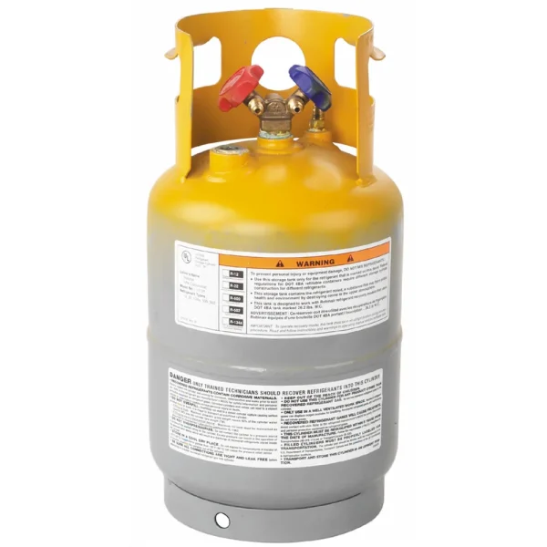 Robinair Reusable 30 lb Refrigerant Tank for R12, R22, R502 Systems (17121)