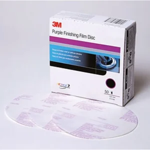 3M 6″ P800 Hookit Purple Finishing Film Abrasive Disc 260L (30670)