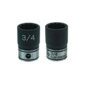 Grey Pneumatic 1/2″ Drive X 13/16″ Standard Duo 6 Point Impact Socket (82026R)