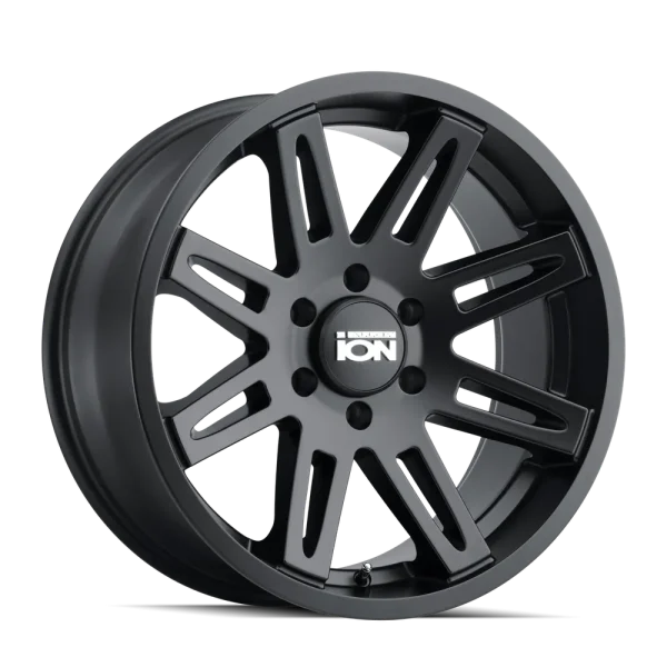Ion Alloy 142 Matte Black Wheels