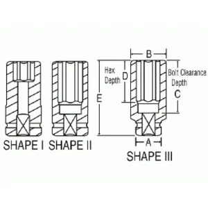 Grey Pneumatic 2-5/16″ X 6 Point Deep 1-1/2″ Drive Impact Socket (6074D) - view 2