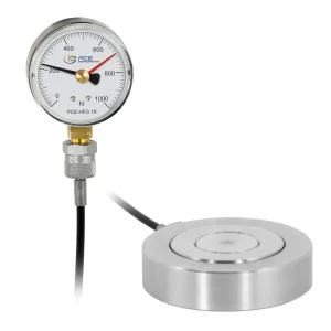 PCE Instruments Hydraulic Force Gauge with 2,500 N Capacity (PCE-HFG 2.5K-E100)