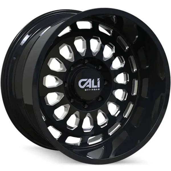 Cali Off-Road Paradox 9113 Gloss Black Milled Wheels