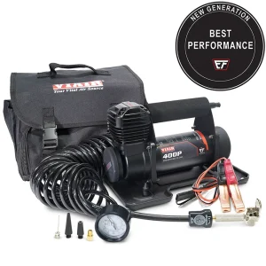 Viair EF 400P Portable Air Compressor – 12V, CE Certified, 33% Duty Cycle, 150 PSI (40143)