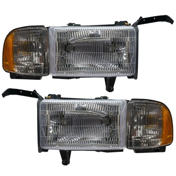 Oracle Lighting 1994-2002 Dodge Ram Pre-Assembled LED Halo Headlights (8167-001, 8167-330, 8167-333, 8167-334, 8167-3...