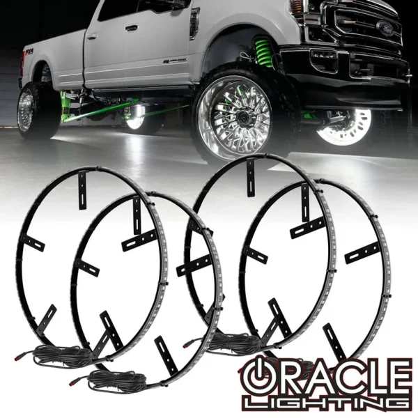 Oracle Lighting LED Illuminated Wheel Rings ColorSHIFT® RGB+W (4215-339)