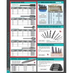 HHIP SA-6 CYLINDRICAL SHAPE DOUBLE-CUT CARBIDE BURRS (3000-0106) - view 2