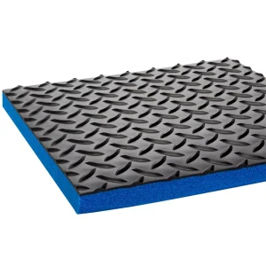 Crown Matting Workers-Delight Deck Plate Ultra 3’x12′ Black (WD 3432BK)