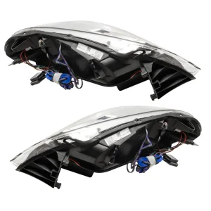 Oracle Lighting 2006-2013 Chevrolet Impala Pre-Assembled LED Halo Headlights – (Non-HID) (8898-001,  - view 3