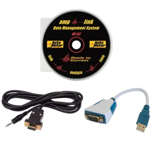 AutoMeter AMP-LINK Data Download Software and Cable Kit for Battery Testers (AC-63)