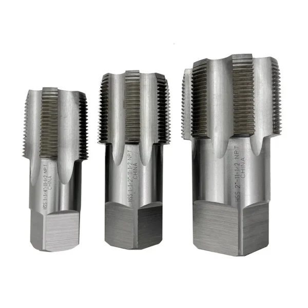 HHIP 3 PIECE NPT TAPER PIPE TAP SET (1-1/4~2″) (1011-3303)