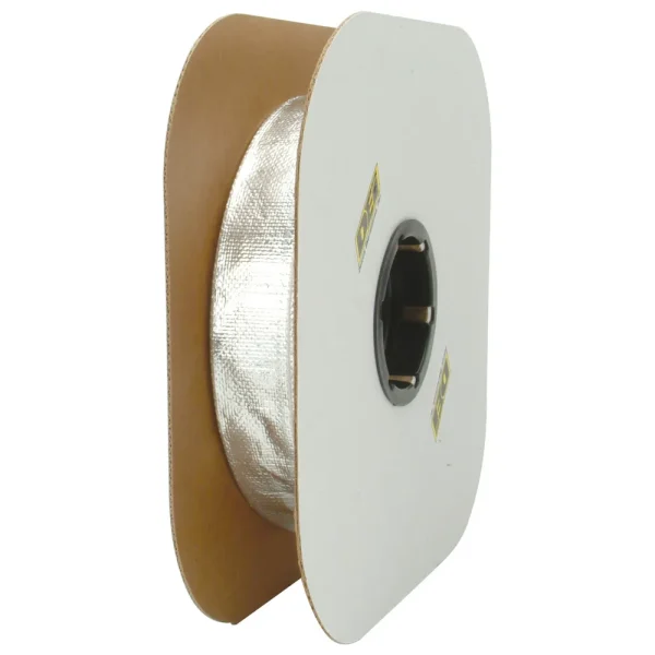 DEI Heat Sheath Aluminized Sleeving – 1in x 50ft (93419)