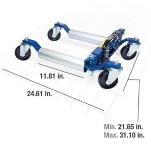 Eastwood Hydraulic Wheel Dolly 2 Piece Set (30551) - view 3