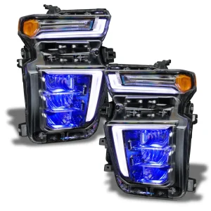 Oracle Lighting 2020-2023 Silverado HD 2500/3500 ColorSHIFT® Demon Eye RGB Upgrade (1453-334) - view 4