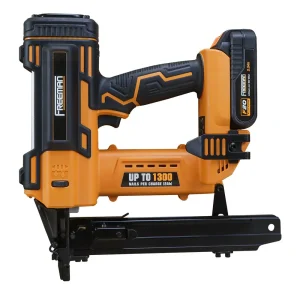 Freeman PE20VFS16 20 Volt Cordless 16-Gauge 1″ Fencing Stapler Kit with Lithium Ion Battery, Charger - view 3