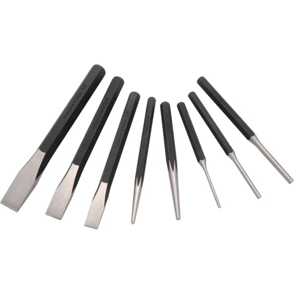 Dynamic Tools 8 Piece Punch And Chisel Set (D058202)