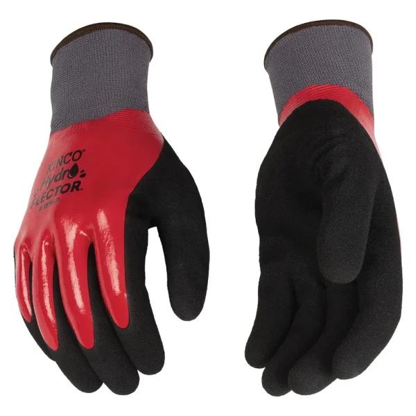Kinco 1896P-XL HydroFlector Waterproof Polyester Shell Double-Coated Nitrile