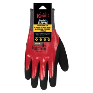 Kinco 1896P-XL HydroFlector Waterproof Polyester Shell Double-Coated Nitrile - view 2