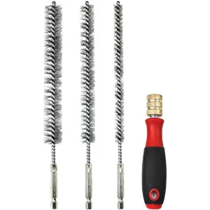 IPA 8083 Stainless Steel Brush 3 Pk 9 Long 10Mm 15Mm 19Mm W/Dr - view 2