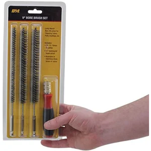IPA 8083 Stainless Steel Brush 3 Pk 9 Long 10Mm 15Mm 19Mm W/Dr - view 3