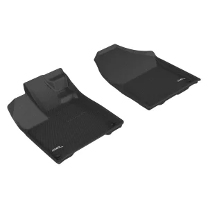 3D MAXpider Front Row Custom Fit Kagu Floor Mat, Black (L1HD08311509)