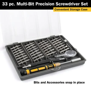 Titan Tools 33 pc. Multi-Bit Precision Screwdriver Set (16093) - view 4