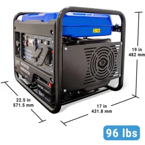 AIMS Power Dual Fuel Inverter Generator Clean Pure Power (GEN3850W120VD) - view 4