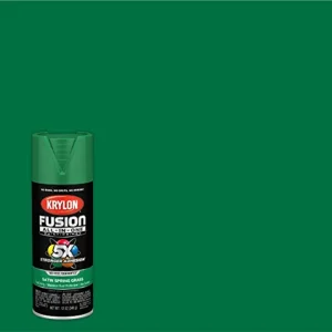 Krylon Fusion K02751007 All-In-1 2751 Satin Spring Grass, 12 Ounce, Multi - view 2