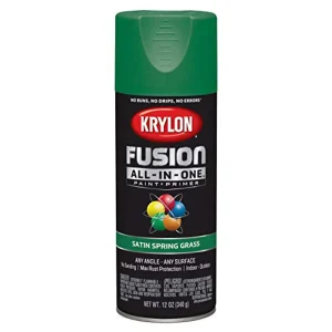 Krylon Fusion K02751007 All-In-1 2751 Satin Spring Grass, 12 Ounce, Multi - view 3