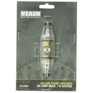 VIAIR Fuse Holder with Mounting Tabs for 20-60 Amp Glass Tube Fuses (92952) - view 2