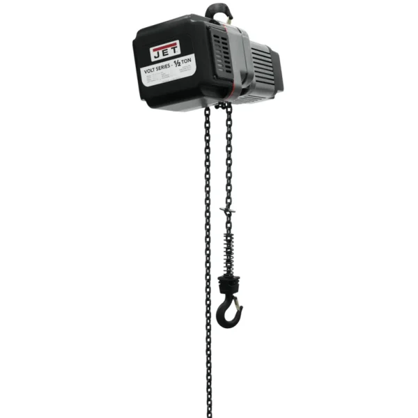 Jet VOLT 3PH 460V 1/2 Ton Electric Hoist w/ 20′ Lift (185021)