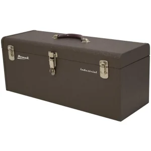 Homak 32-Inch Industrial Steel Toolbox, Brown Wrinkle Powder Coat (BW00200320)