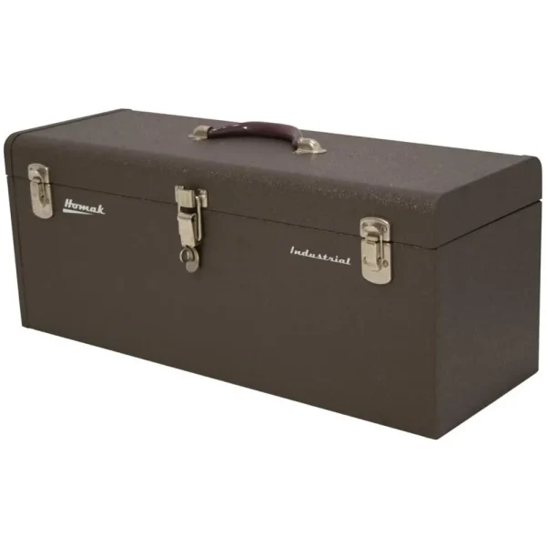 Homak 32-Inch Industrial Steel Toolbox, Brown Wrinkle Powder Coat (BW00200320)