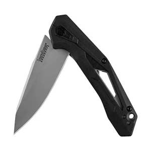 Kershaw 1385 Airlock Pocket Knife, 3″ 4Cr14 Steel Blade