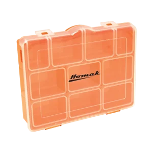 Homak 6-1/4″ x 8″ Plastic Tool Storage Box (HA01086175) - view 2